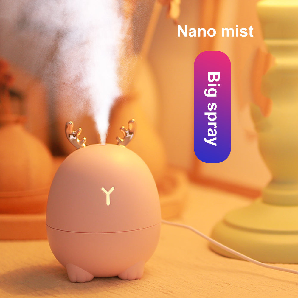 Transform Your Space with the USB Humidifier Cartoon Deer Rabbit Humidifier
