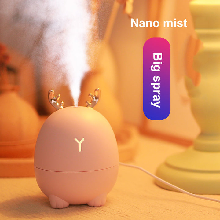 Transform Your Space with the USB Humidifier Cartoon Deer Rabbit Humidifier