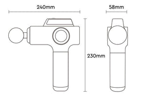 Transform Your Recovery with the Massage Gun Small Muscle Massager