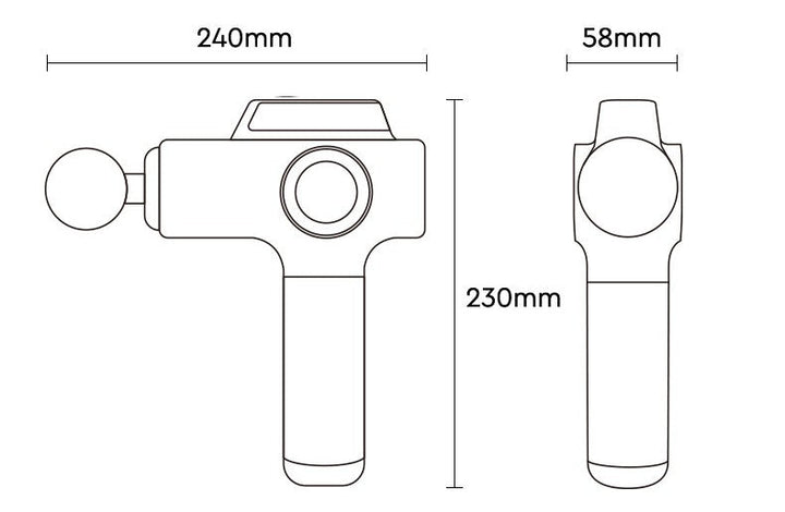 Transform Your Recovery with the Massage Gun Small Muscle Massager