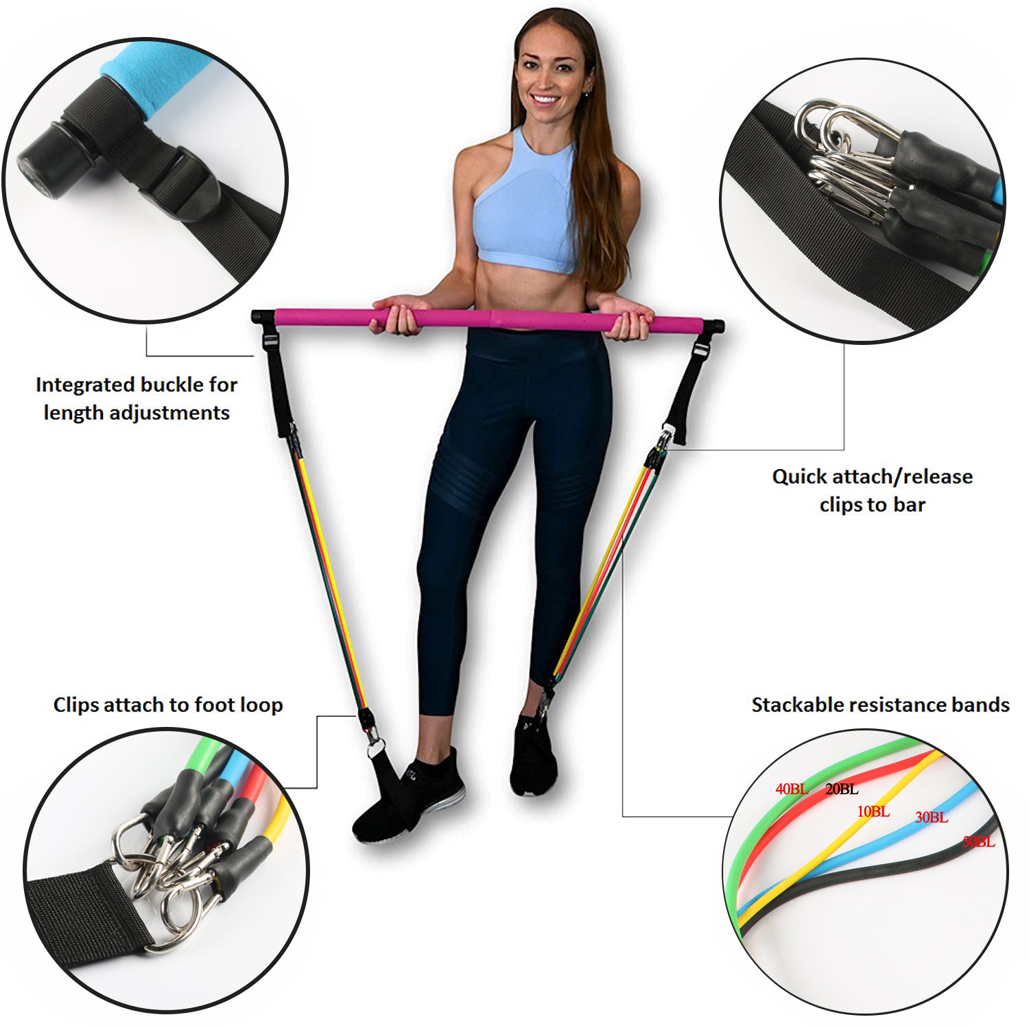 Unleash Your Fitness Potential with Elastic Bodybuilding Resistance Bands