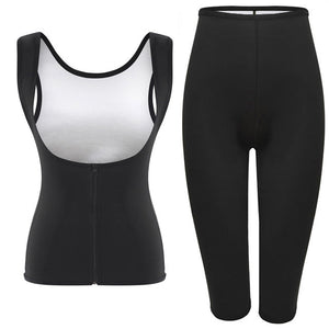 Unleash Your Potential with Our Sauna Suit Sweat Slimming Pants
