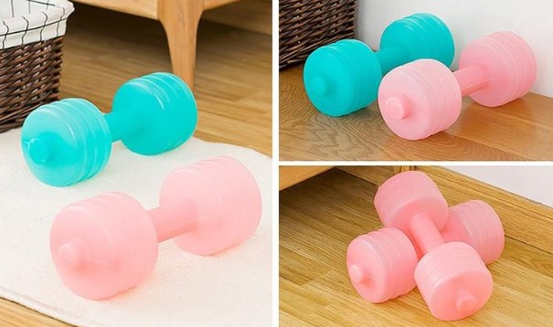 water injection fitness body dumbbells
