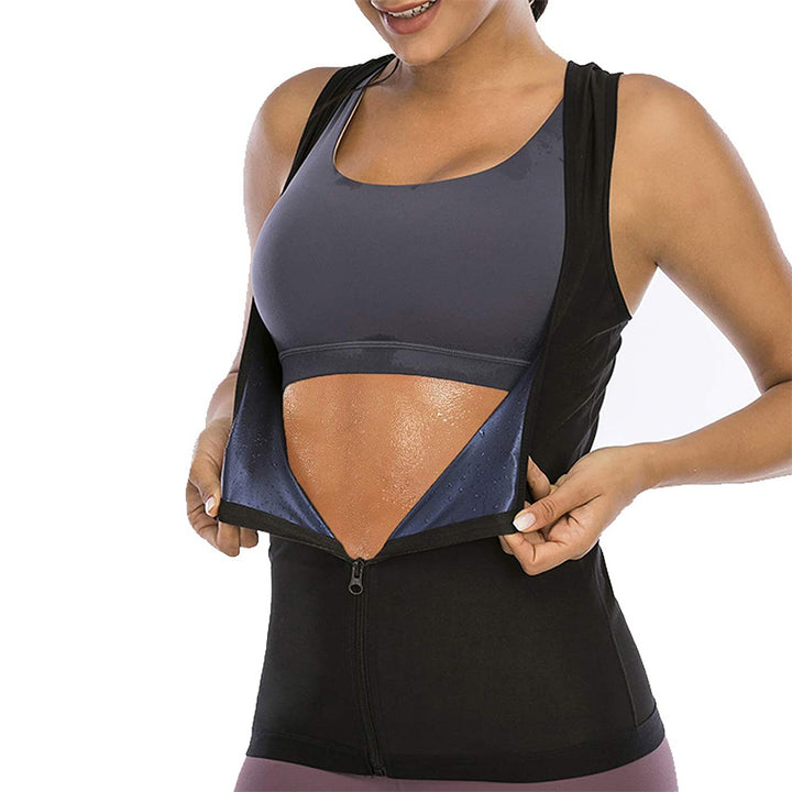 Ladies Sports Fitness Sweat Sauna Suit
