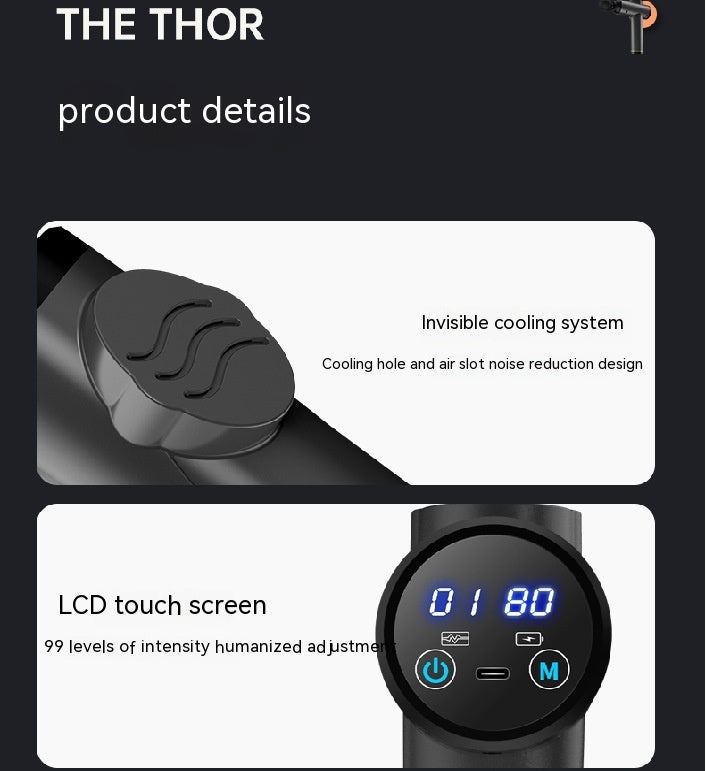 Massage Gun Instrument Muscle Relaxation