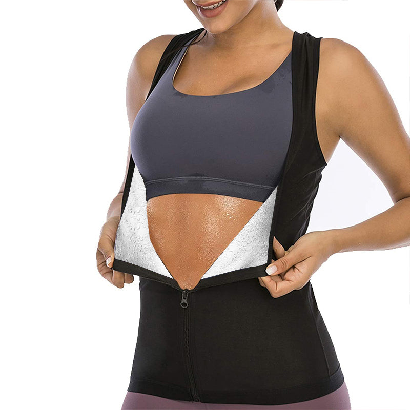 Ladies Sports Fitness Sweat Sauna Suit