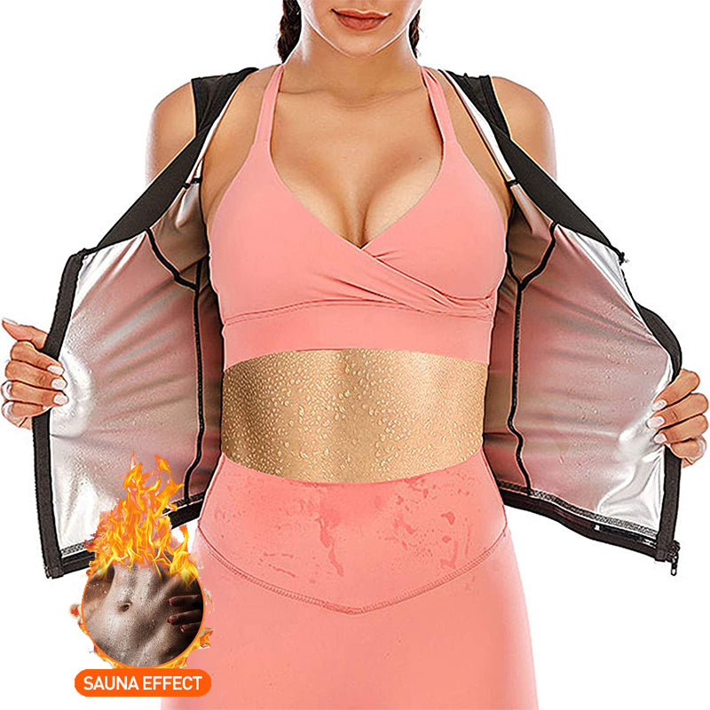 Ladies Sports Fitness Sweat Sauna Suit