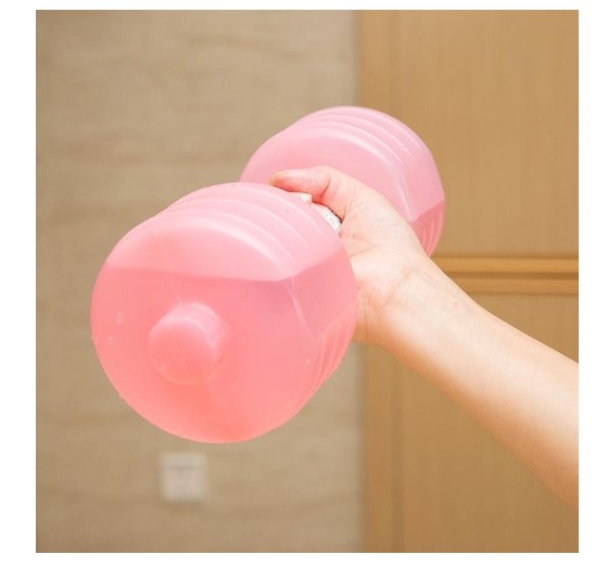 water injection fitness body dumbbells
