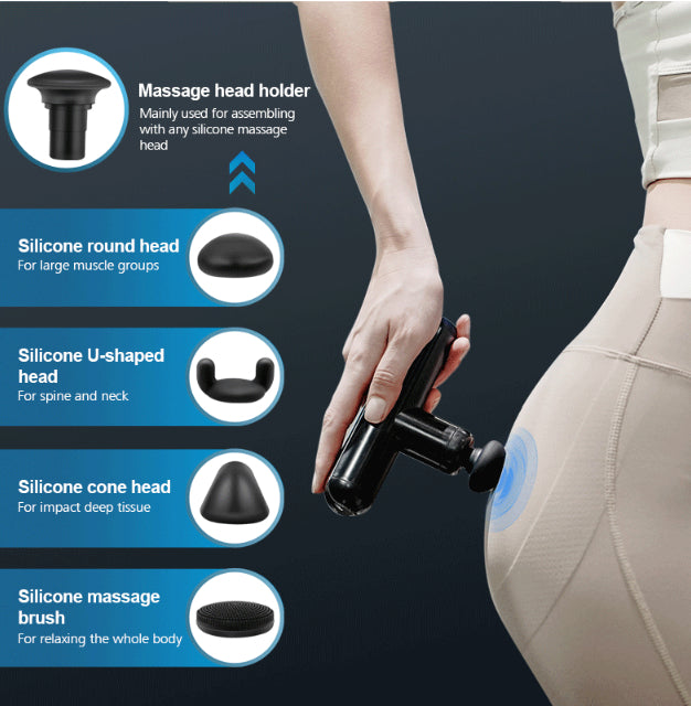 Massage Gun Mini Electric Small Muscle Relaxation