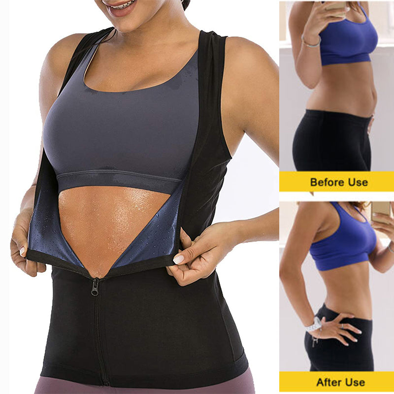 Ladies Sports Fitness Sweat Sauna Suit