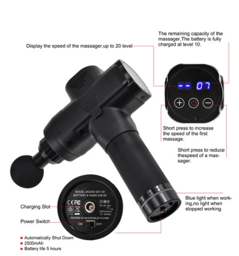 Fascia Gun Muscle Massage Gun